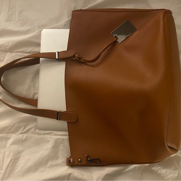 Tan tote bag - Picture 2 of 3